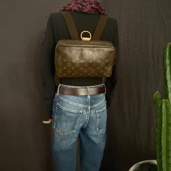 Louis Vuitton trousse revamped backpack bag purse